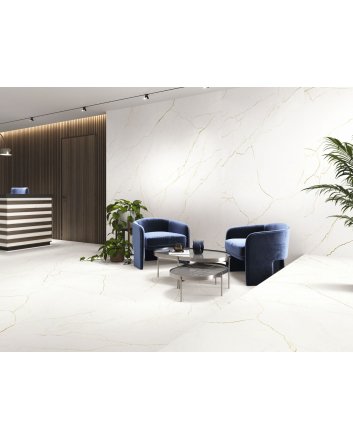 Vloer- en wandtegel marmerlook  - gold marmer goud wit 60x120 mat - geschikt voor woonkamer en badkamer