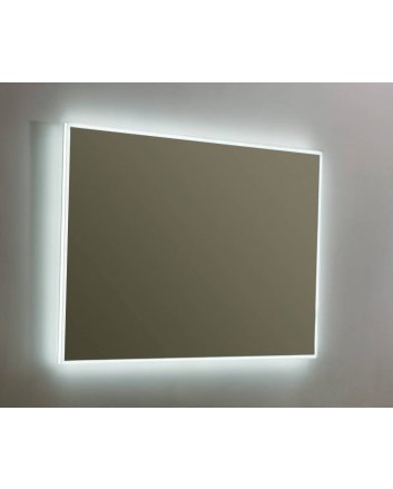 Sani DeLuxe Spiegel infinity met rondom LED verlichting, 3 kleur instelbaar & dimbaar 100 incl. spiegelverwarming