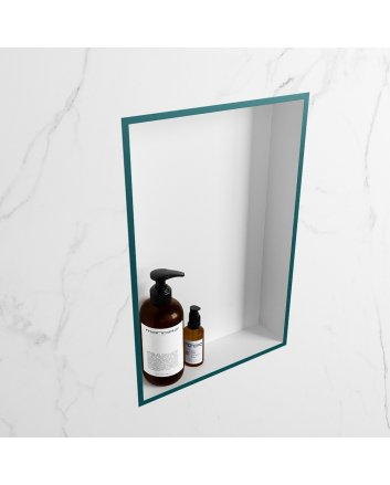 Mondiaz Easy Nis 44,5x29,5cm in solid surface kleur Smag | Talc. 1 vak  geschikt voor in- of opbouw