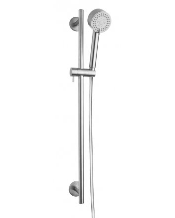 Cadans luxe glijstangset chroom