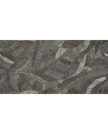 Navarti Tinsel decor wandtegel mat 60x120 antracite