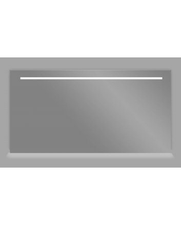 Sani DeLuxe Spiegel met LED verlichting en onder verlichting 160 incl. spiegelverwarming