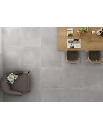 Actiepallet 50 m2 | Halfglans wand- en vloertegel - metro donkergrijs 100x100 lappato - geschikt voor woonkamer en badkamer 