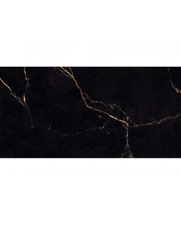 Actiepallet 64.8 m2 | Vloer- en wandtegel marmerlook  - lave zwart goud marmer  60x120 hoogglans - geschikt voor woonkamer en badkamer