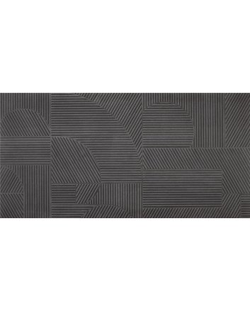 Alaplana Nevis decor vloertegel mat 60x120 black