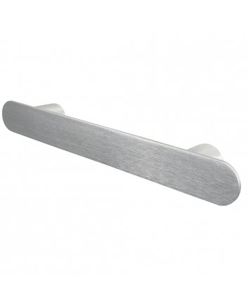 BSXL magnetisch 460 mm handdoekenrek voor radiatoren rond – Geborsteld RVS