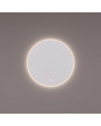 Hipp Design ronde LED spiegel 120cm met indirecte verlichting rondom, spiegelverwarming, touchdimmer en kleurenwissel